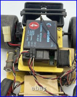 For parts Kyosho Miss Wheelie chassis with speed controller and motor