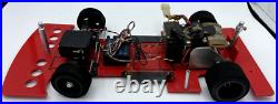 For parts Original vintage chassis with speed controller and motor For parts Original vintage chassis with speed controller and motor