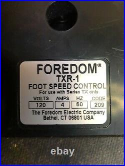 Foredom LX Hang-Up Motor with TXR-1 Plastic Foot Pedal Speed Control