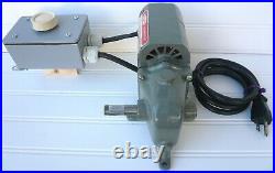 Fractional HP Variable Speed Drive Motor + Control 0-66 RPM 115V Plug & Play