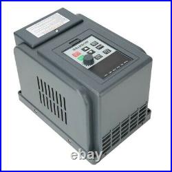 Frequency converter AC220V 0.75KW Single Phase to 3-Phase speed controller motor