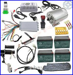 Full Kit Brushless 48v 1800w Electric Motor Speed Controller Golf Cart Tricycle