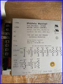 Genuine Part Middleby Marshall Motor Speed Controller 31020