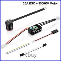 HOBBYWING QUICRUN MINI24 25A ESC 1621SL 3500KV Motor Brushless for 1/24 RC Car