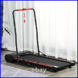HOMCOM Walking Machine with LED Display & Remote Control Exercise Jogging Fitness