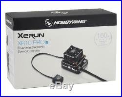 HWA30112608 Hobbywing Xerun XR10 Pro G2 160A Sensored Brushless ESC (Stealth)