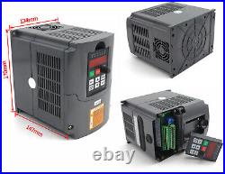 HY? 2.2KW 3HP Inverter VFD 10A 220V Motor Speed Control single phase to 3 phase HY? 2.2KW 3HP Inverter VFD 10A 220V Motor Speed Control single phase to 3 phase