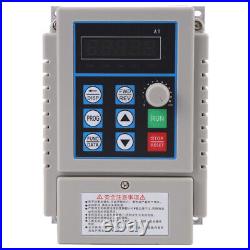 High Performance VFD Speed Controller For Single Phase 0.45kW AC Motor Quality