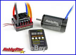 HobbyStar 1/8 Combo, 150A ESC, 4076 Brushless Sensorless Motor 1550KV + Card