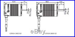 Hobbywing EZRUN MAX10-SCT 120A ESC +3660 SL G2 3200KV Brushless Motor 1/10 Car