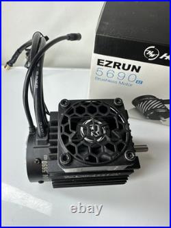 Hobbywing Ezrun 5690Sd 1250Kv 8mm Bullets Black G2 Sensorless Motor HW30402350