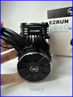 Hobbywing Ezrun 5690Sd 1250Kv 8mm Bullets Black G2 Sensorless Motor HW30402350