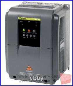 Hyundai N100-055LF inverter 5.5kW 7½HP 230V 3 phase VFD motor speed controller
