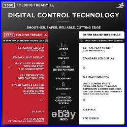 JLL T550 Digital Folding Treadmill, 2022 New Generation Digital Control