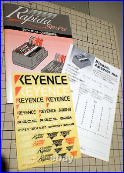 Keyence Rapida Pro High End Vintage Brushed ESC. Like Acuvance, no motor limit
