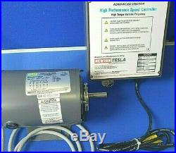 Lathe Speed Control Upgrade, 1.0hp Inverter & Motor Package, Pre-wired