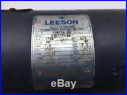 Leeson 108018.00 3/4 Hp. DC Motor With Minarik MM23201C Variable Speed Controller