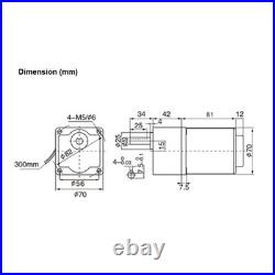 M315-402 220V 15W Adjustable Speed Reversible Gear Motor With Controller