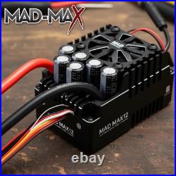 MADMAX-12 SENSORED 32-BIT HV ESC 6-12S with Bluetooth for RC Car Brushless Motor
