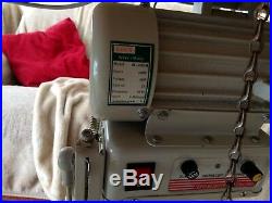 MERROW 18-E Blanket Stitch Machine, Stand, Table and Speed Control Servo Motor