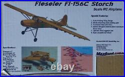Maxford Fieseler Storch ARF R/C Airplane w Motor, Detail Upgrade & Speed Control