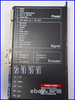 Maxon Motor 4Q-DC Servo Amplifier Speed Controller Regulator Drive Module Unit