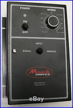 Minarik Drive PCM2300 Series PCM23401A Variable Speed Motor Control VS