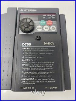 Mitsubishi D700 3hp 415 V Inverter Used speed control motor