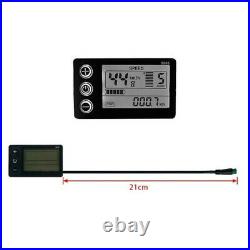 Motor Controller Speed Controller Electric Bicycles LCD Display Mini Bikes 1 Set