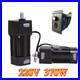 Motor New Adapter Electric 370W Motor Variable Speed Controller Gear Box 220V AC