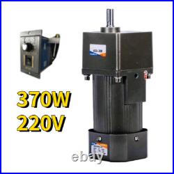 Motor New Adapter Electric 370W Motor Variable Speed Controller Gear Box 220V AC Motor New Adapter Electric 370W Motor Variable Speed Controller Gear Box 220V AC