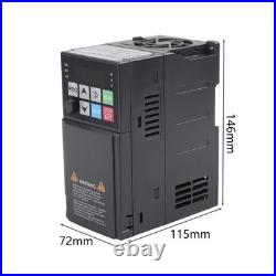 Motor Speed Controller VFD 220V 1Phase Input 3Phase Output 2 2KW Variable Drive