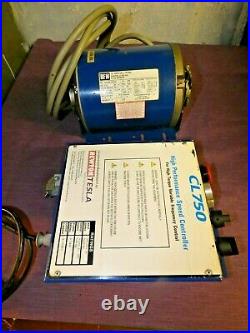 Myford Super 7 Lathe 1 HP Motor With Telsa CL 750 Speed Controller Pre Wired