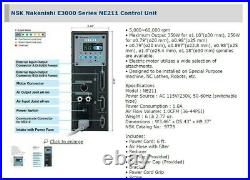 NAKANISHI E3000C Control Model NE211 NSK Spindle Motor Drive CNC RPM Speed ASTRO