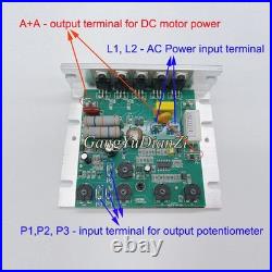NEW DC Brush Motor Speed Controller 220B-I 230VAC12ADC Mini lathe Control Board
