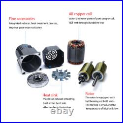 New 220V 120W 5K AC Gear Motor Electric Motor Variable Speed Controller 0-270RPM