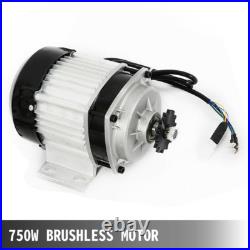 New 48V 750W DC Electric Brushless Motor Conversion Kit For Go Kart Scooter New 48V 750W DC Electric Brushless Motor Conversion Kit For Go Kart Scooter