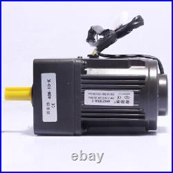 New AC Gear Motor Electric Motor Variable Speed Reduction Controller 110 125RPM