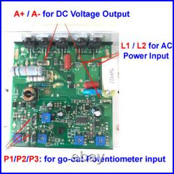 New DC Brush Motor Speed Regulator SCR340 High Power KBIC KB BC Lathe Controller