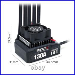 New ROCKET-RC 130A Brushless ESC Program Card for 1/10 RV Car 380/390/540 Motor