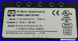Nib Kb Electronics Kbmd-240d DC Motor Speed Control (9370f)
