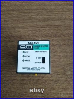 ORIENTAL MOTOR SBR501 motor speed controller New rr