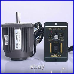 Optical Axis Deceleration Geared AC Motor 1250rpm with Speed Controller 220V 25W