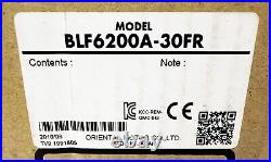 Oriental BLF6200A-30FR Brushless DC Motor Speed Control System +BLFD200A2 Driver Oriental BLF6200A-30FR Brushless DC Motor Speed Control System +BLFD200A2 Driver