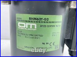 Oriental Motor BHM62T-G2 Speed Control motor 200W Thermally Protected XQ91F00501