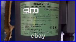Oriental Motor Bhm62t-g2 Speed Control Motor (u11.7)