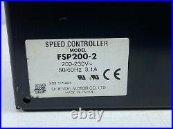 Oriental Motor FSP200-2 Speed Controller G20 200-230V 50/60Hz 3.1A