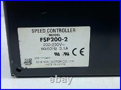 Oriental Motor FSP200-2 Speed Controller G20 200-230V 50/60Hz 3.1A Oriental Motor FSP200-2 Speed Controller G20 200-230V 50/60Hz 3.1A