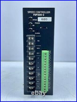 Oriental Motor FSP200-2 Speed Controller G20 200-230V 50/60Hz 3.1A Oriental Motor FSP200-2 Speed Controller G20 200-230V 50/60Hz 3.1A