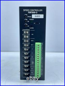 Oriental Motor FSP200-2 Speed Controller G20 200-230V 50/60Hz 3.1A